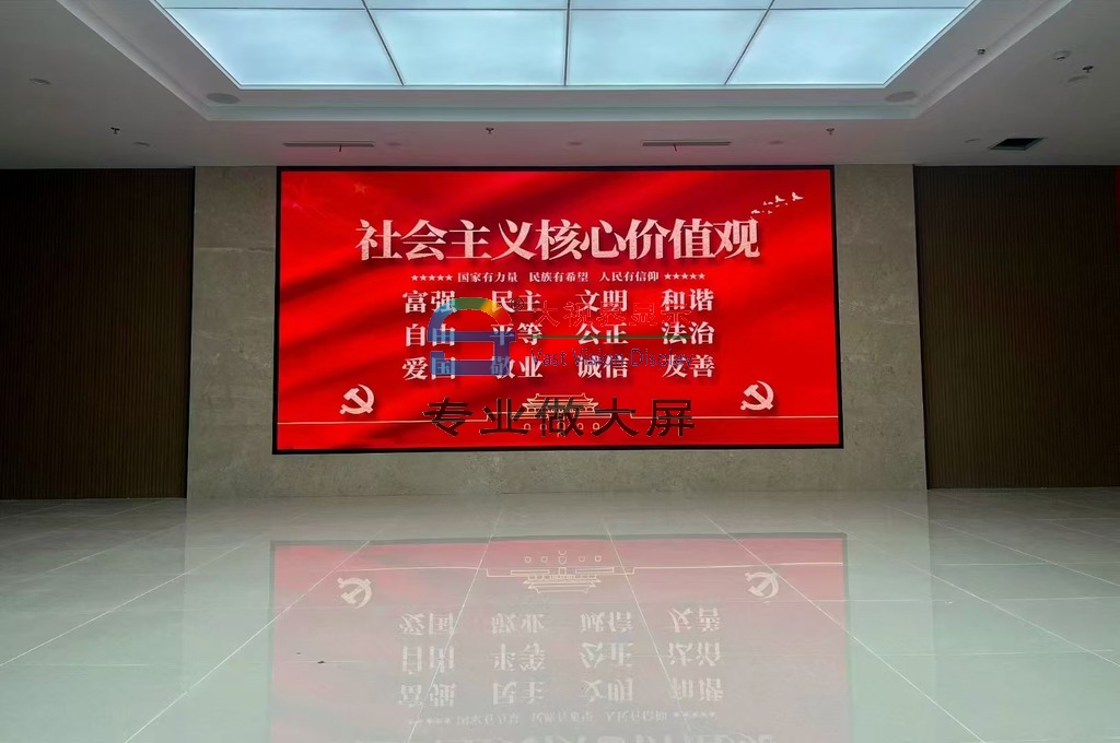 武汉市某政府单位一楼大厅P1.25COB